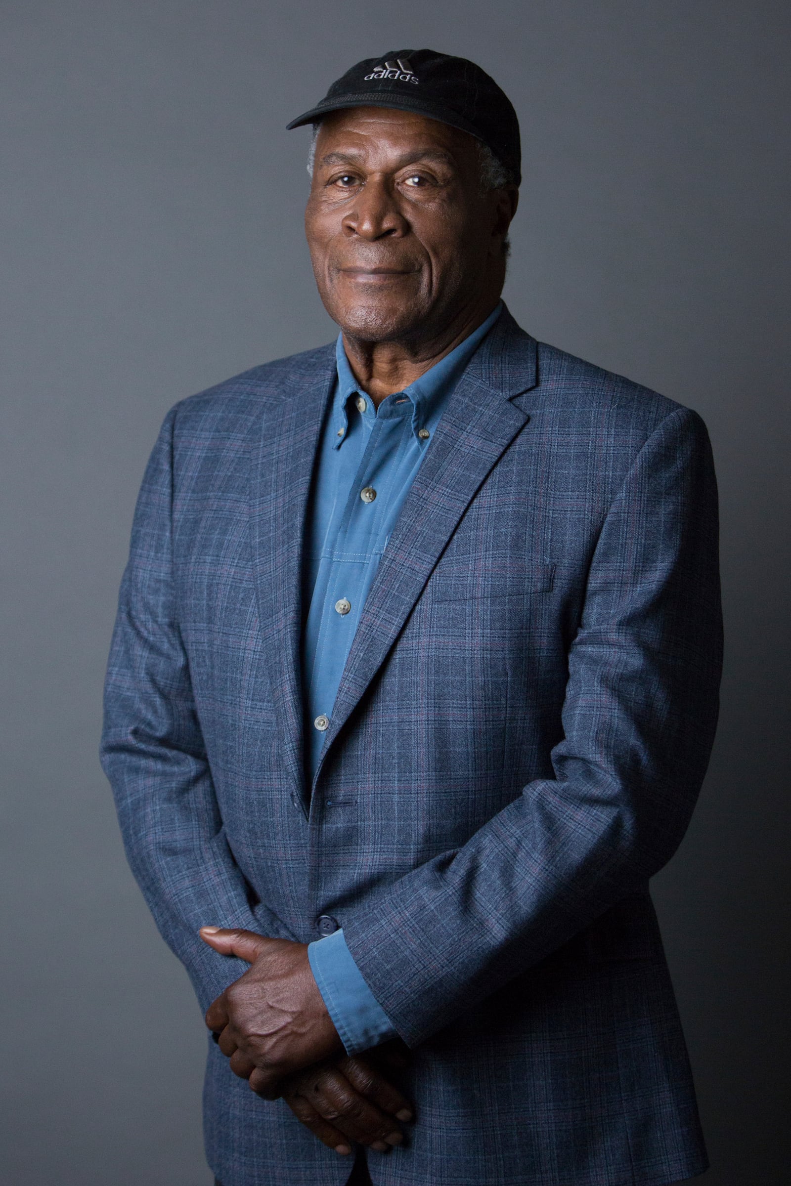 FILE - John Amos poses for a portrait on May 11, 2016, in New York. (Photo by Amy Sussman/Invision/AP, File)