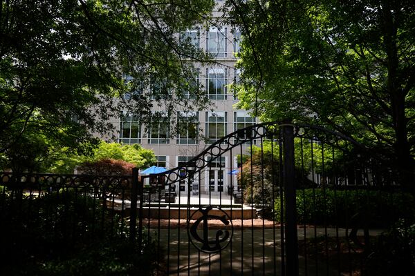 Emory University Hospital Midtown is seen on Thursday, May 15, 2025, in Atlanta. (AP Photo/Brynn Anderson)