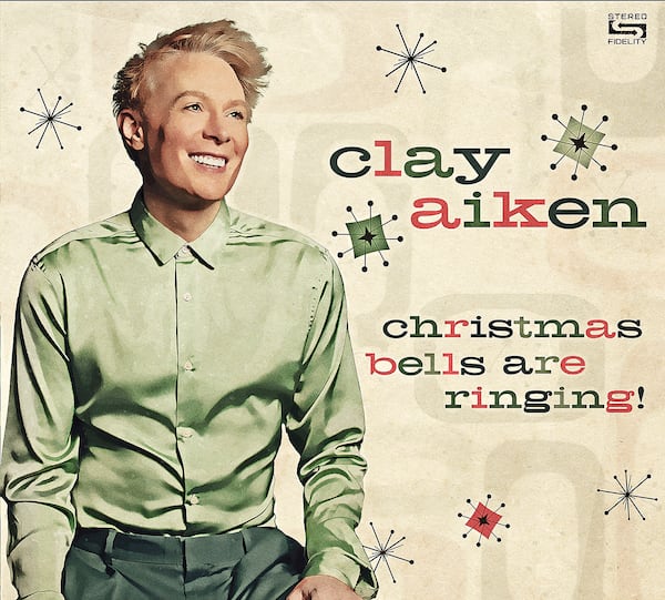 This album cover image released by Alvins Records shows "Christmas Bells Are Ringing" by Clay Aiken. (Alvins Records via AP)