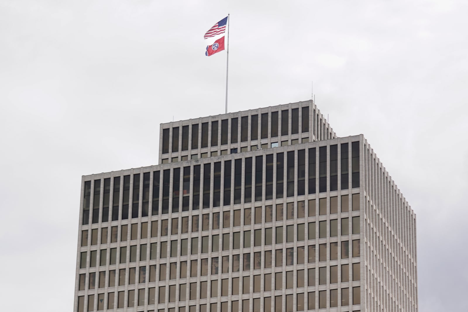 FILE - William R. Snodgrass Tennessee Tower stands June 22, 2023, in Nashville, Tenn. (AP Photo/George Walker IV, File)