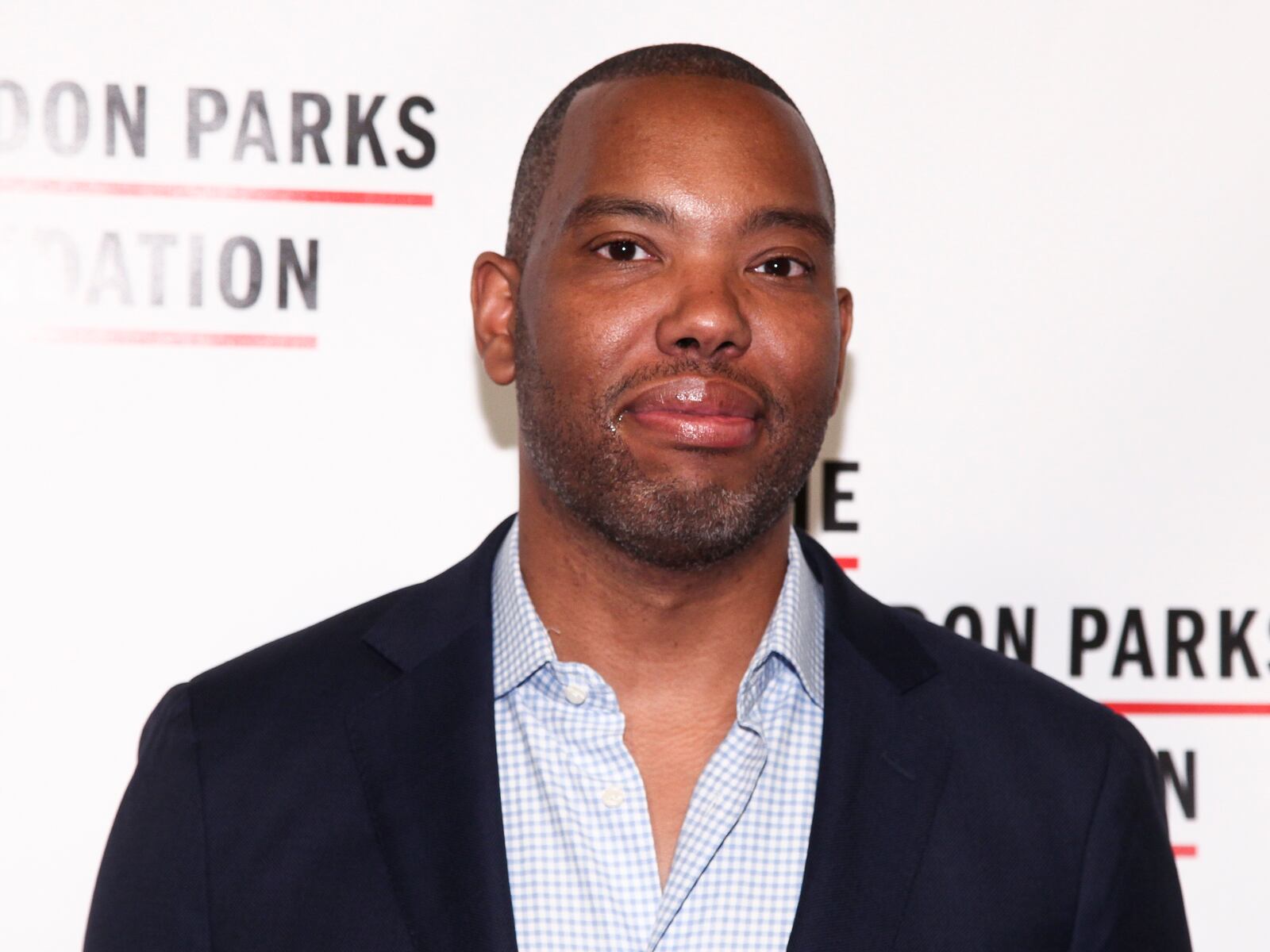 FILE - Author Ta-Nehisi Coates attends the The Gordon Parks Foundation Annual Awards Gala in New York, May 22, 2018. (Photo by Andy Kropa/Invision/AP, File)