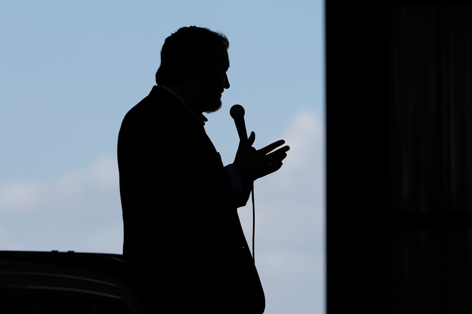 Sen. Ted Cruz, R-Texas, speaks to supporters during a campaign rally Tuesday, Oct. 29, 2024, in Jourdanton, Texas. (AP Photo/Eric Gay)