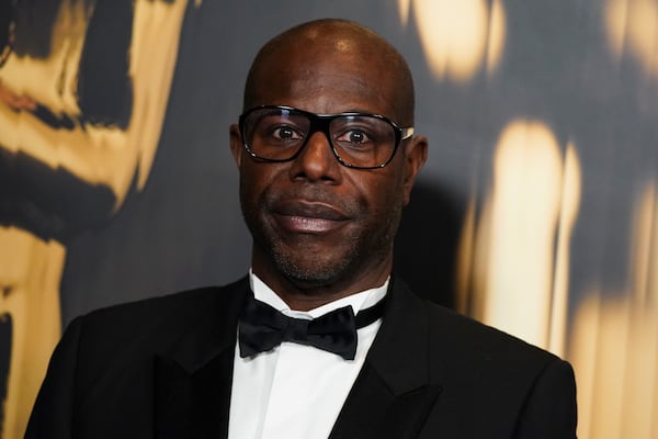 Steve McQueen arrives at the 15th Governors Awards on Sunday, Nov. 17, 2024, at The Ray Dolby Ballroom in Los Angeles. (Photo by Jordan Strauss/Invision/AP)