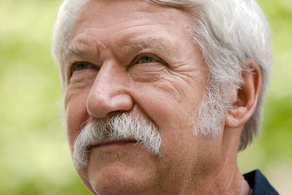 FILE - Gymnastics coach Bela Karolyi is seen in Philadelphia, June 16, 2008. (AP Photo/Matt Rourke, File)