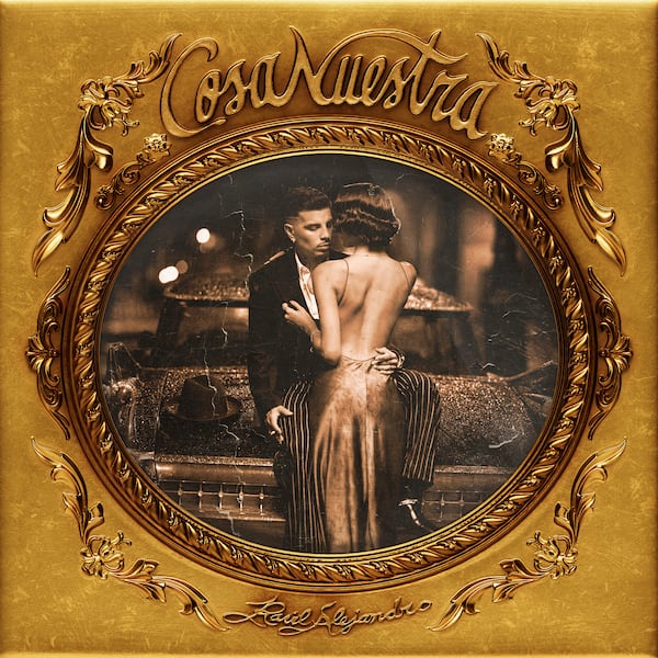 This album cover image released by Sony Music shows "Cosa Nuestra" by Rauw Alejandro. (Sony Music via AP)