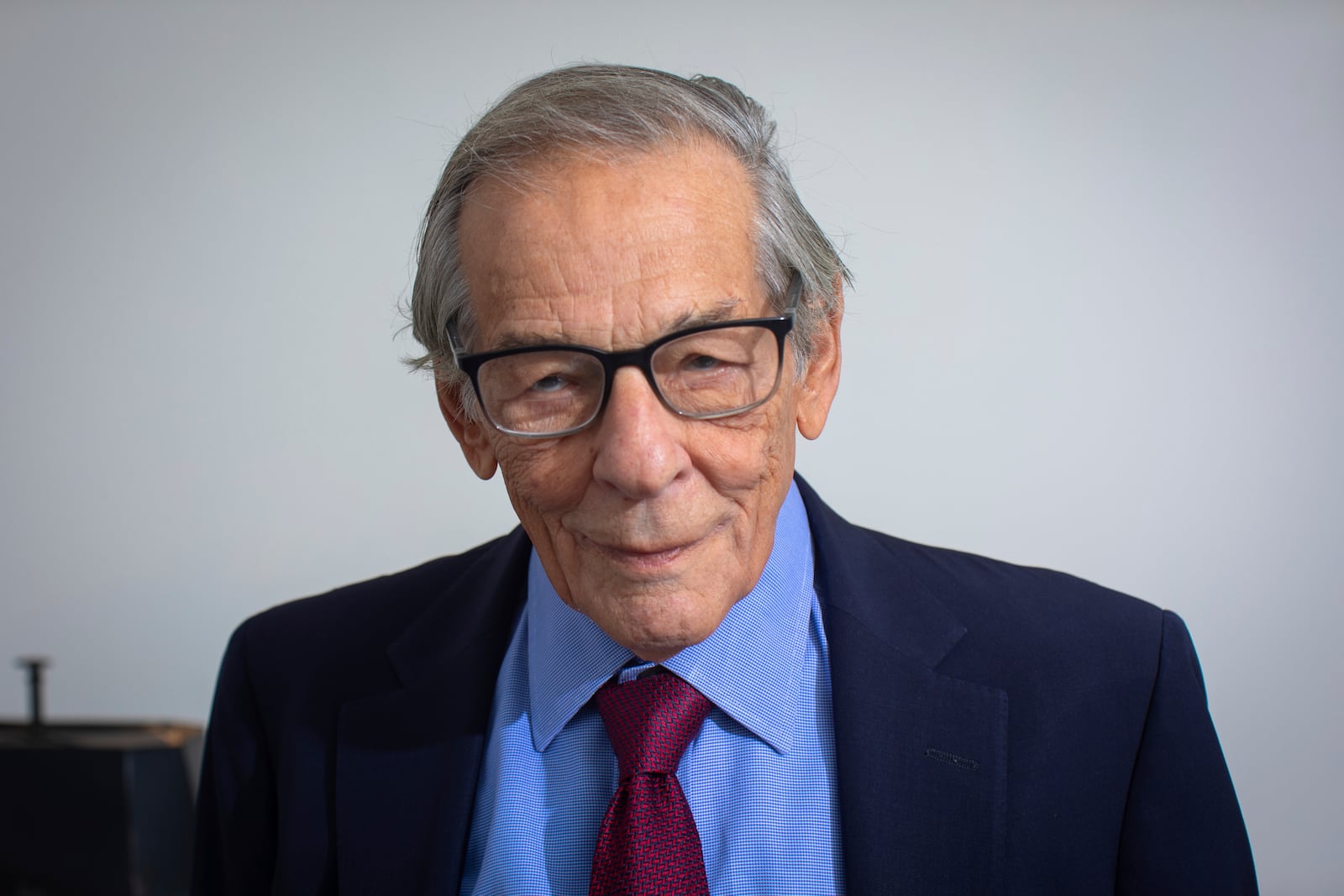 Robert Caro poses for a portrait on Wednesday, Sept. 11, 2024, in New York. (Photo by Andy Kropa/Invision/AP)