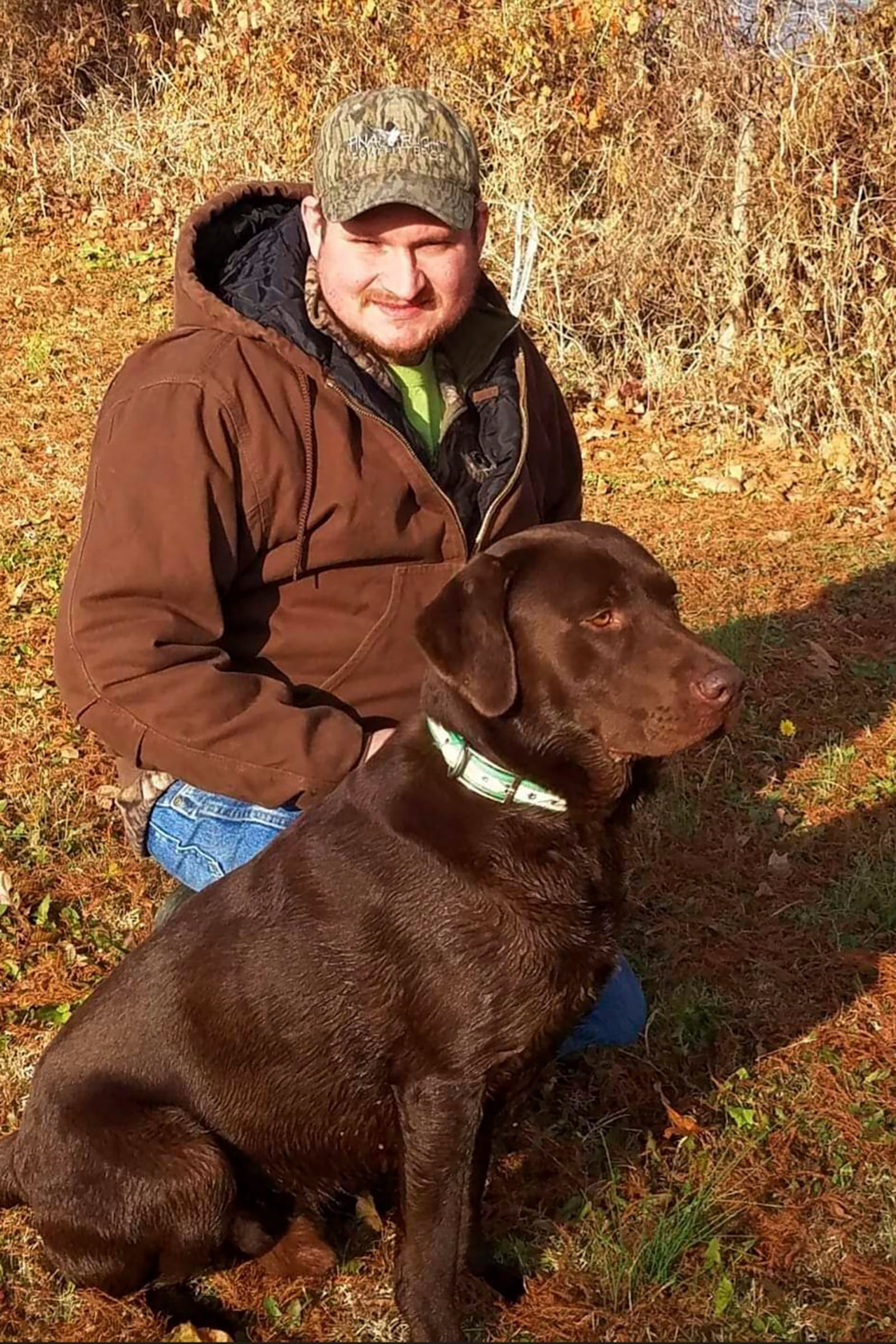 This undated photo shows Boone McCrary, of Greeneville, Tenn., who died after his boat capsized while he was trying to rescue a man trapped on his roof during Hurricane Helen. (Laura Harville via AP)