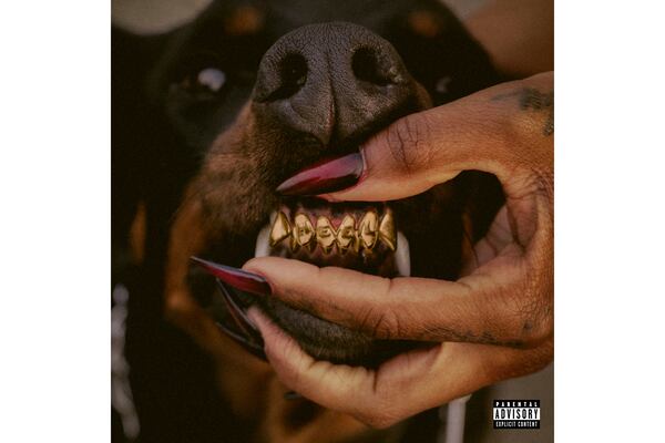 This cover image released by EZMNY/Motown Records shows "Mutt" by Leon Thomas. (EZMNY/Motown Records via AP)