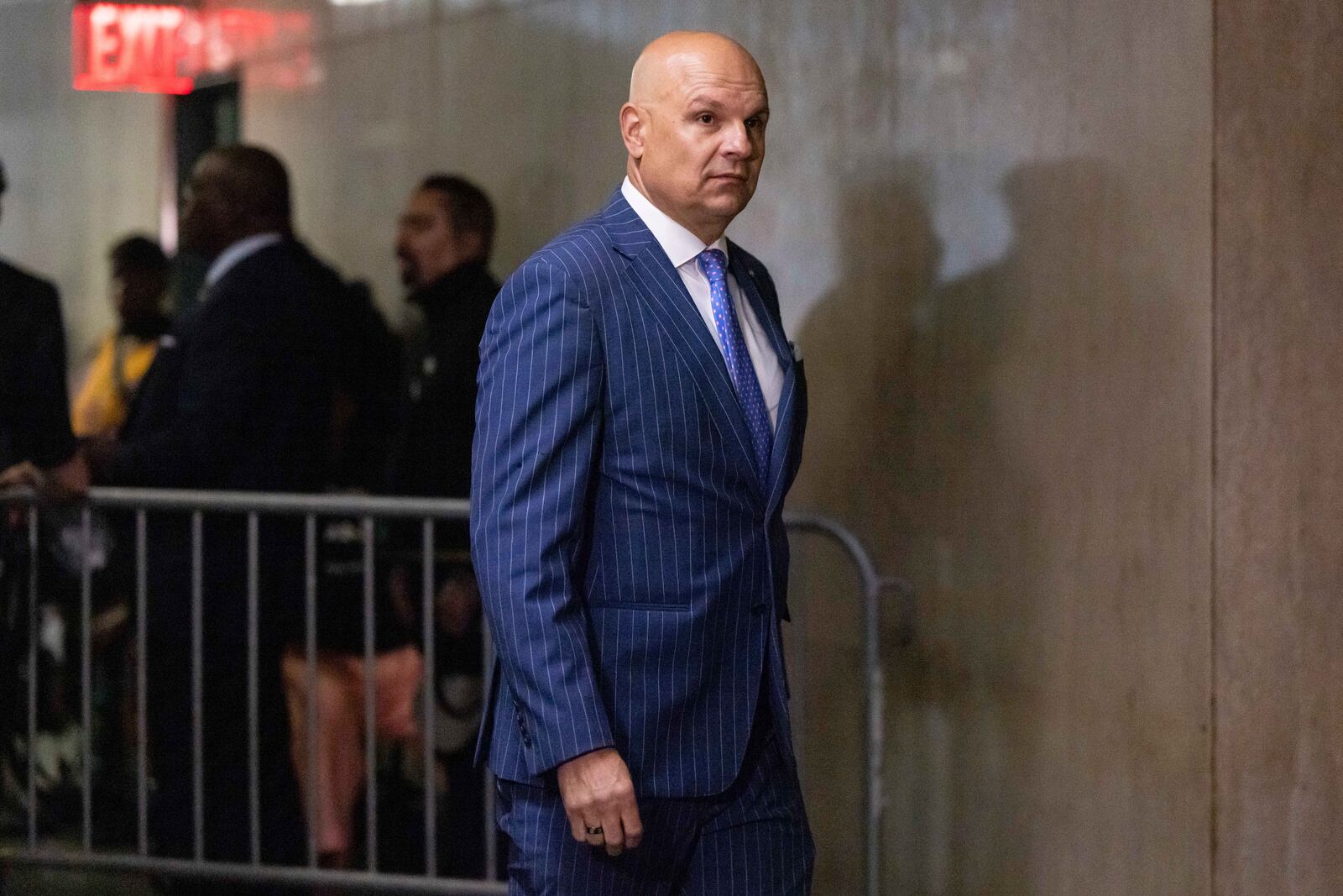 Arthur Aidala, attorney for Harvey Weinstein, arrives at Manhattan criminal court, Wednesday, Oct. 23, 2024, in New York. (AP Photo/Yuki Iwamura)