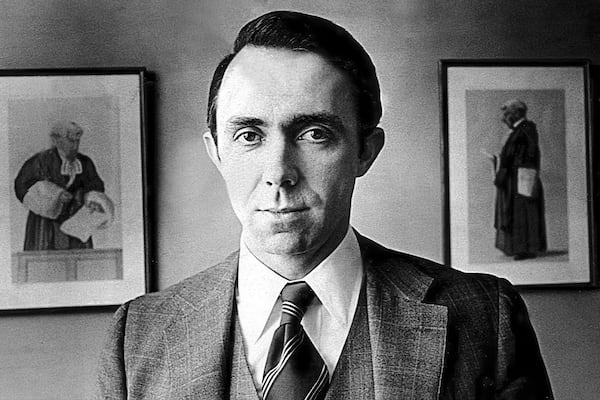 FILE - New Hampshire Attorney General David Souter is seen in this undated photo in Concord, N.H. (Ken Williams/The Concord Monitor via AP)
