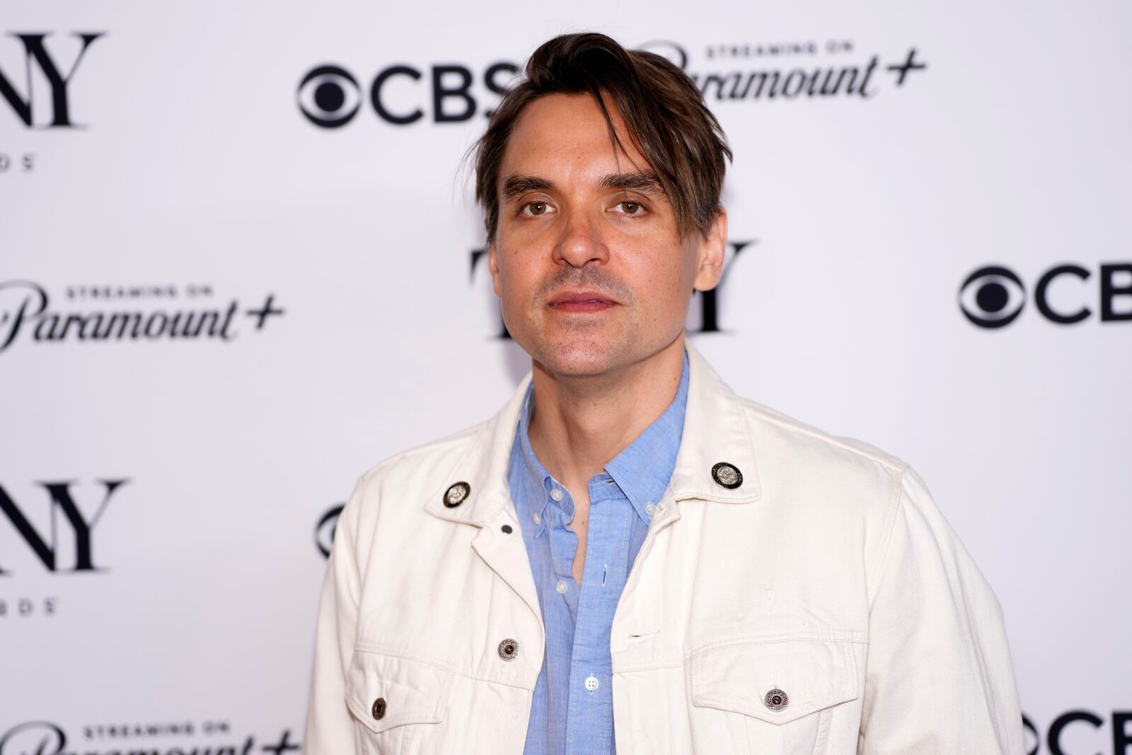 FILE - Will Butler attends the Meet The Tony Award Nominees press junket at the Sofitel New York on Thursday, May 2, 2024, in New York. (Photo by Charles Sykes/Invision/AP, File)