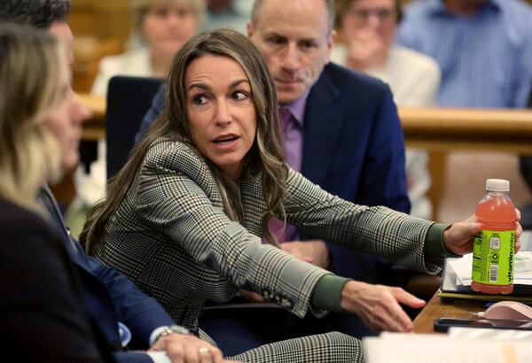 Karen Read during her trial at Norfolk Superior Court, Tuesday, May 6, 2025, in Dedham, Mass. (Matt Stone/The Boston Herald via AP, Pool)
