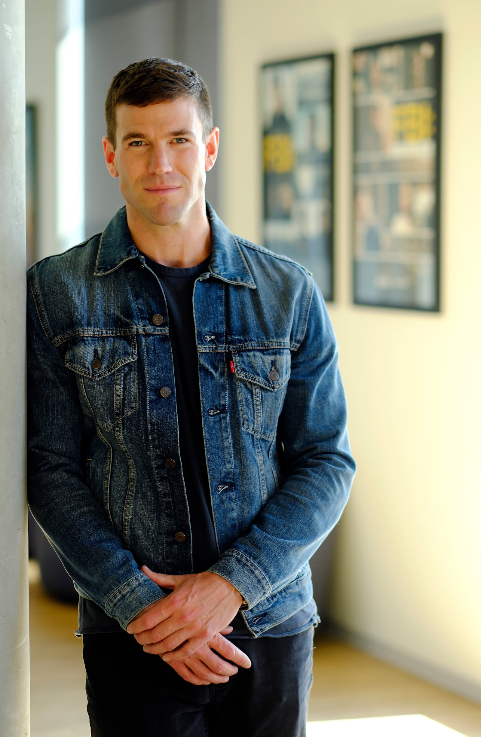 Actor Austin Stowell poses for a portrait in Los Angeles on Oct. 7, 2024. (AP Photo/Chris Pizzello)