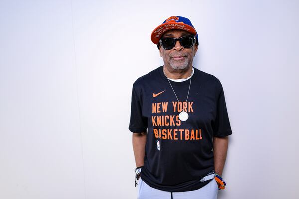 Director Spike Lee poses for a portrait photograph for the film 'Highest 2 Lowest' at the 78th international film festival, Cannes, southern France, Tuesday, May 20, 2025. (Photo by Joel C Ryan/Invision/AP)